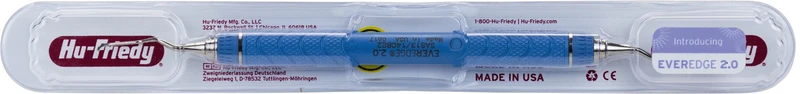 Küretten Gracey Mini Five EverEdge 2.0  Stück  Figur 13\14, distal, Griff #C8 Resin, blau
