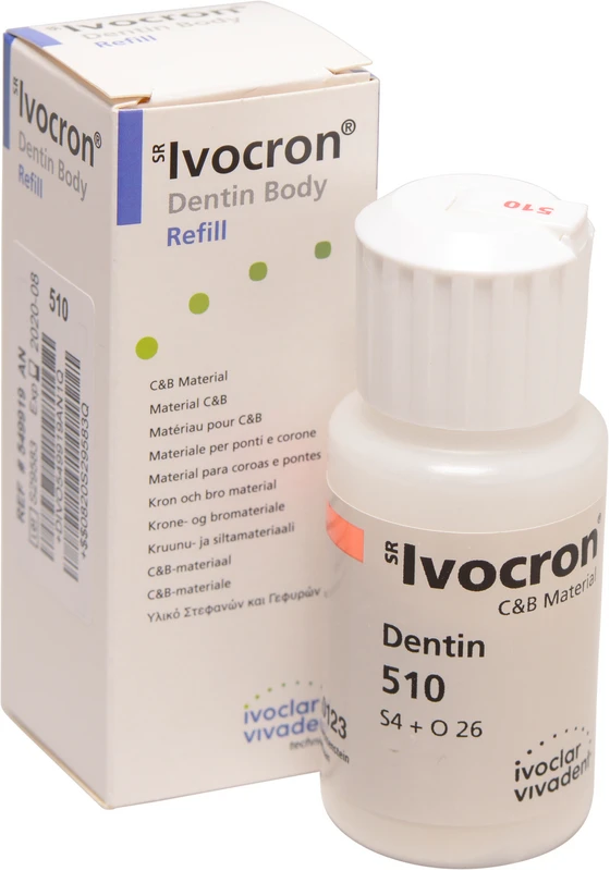 SR Ivocron®  Flasche  30 g Pulver dentin 510\6D