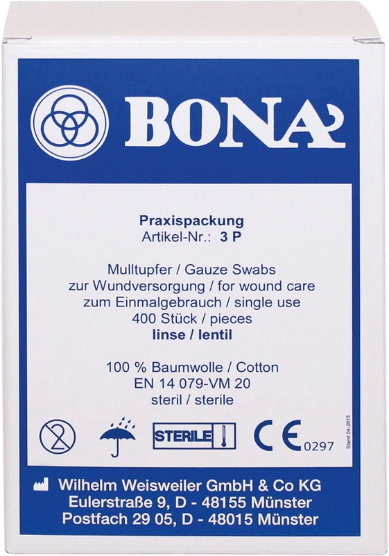 BONA Mulltupfer  Praxispack  400 Stück Linse