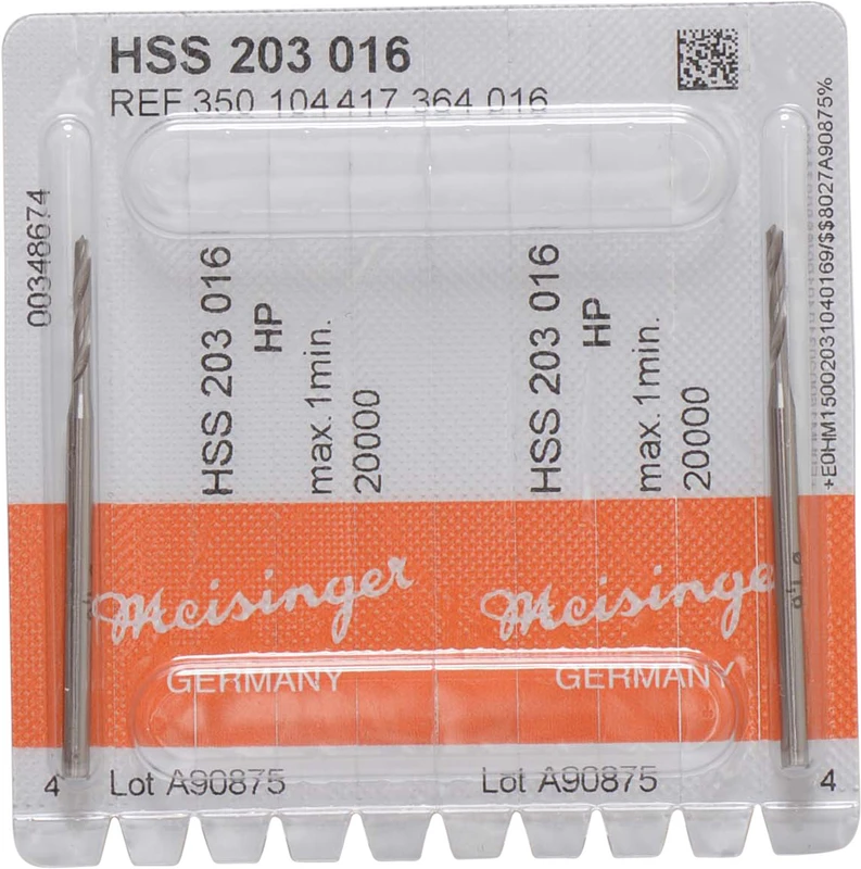 Spiralbohrer HSS 203  Packung  2 Stück HP, Figur 417, 12 mm, ISO 016
