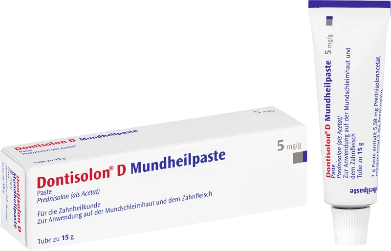 Dontisolon® D  Tube  15 g Mundheilpaste