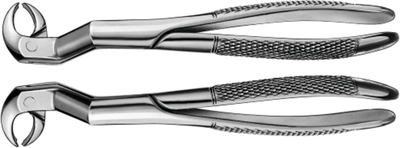 Zahnzangen nach Routurier  Satz  2 Stück (links, rechts)