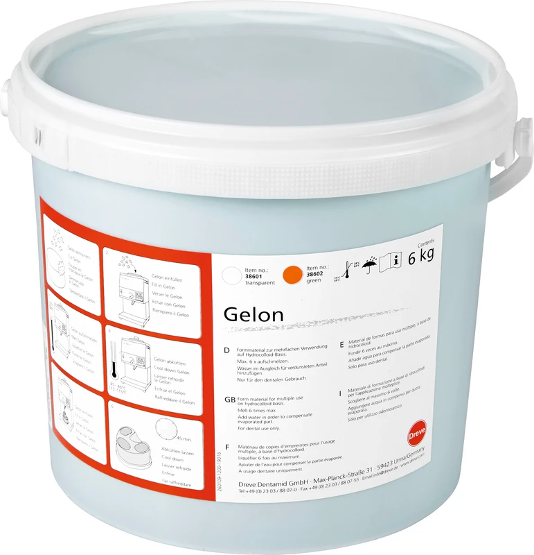 Gelon  Eimer  6 kg grün