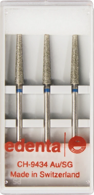 Diamant-Konusfräser 356  Packung  3 Stück blau standard, FGXL, Figur 200, 13 mm, 2°, ISO 023