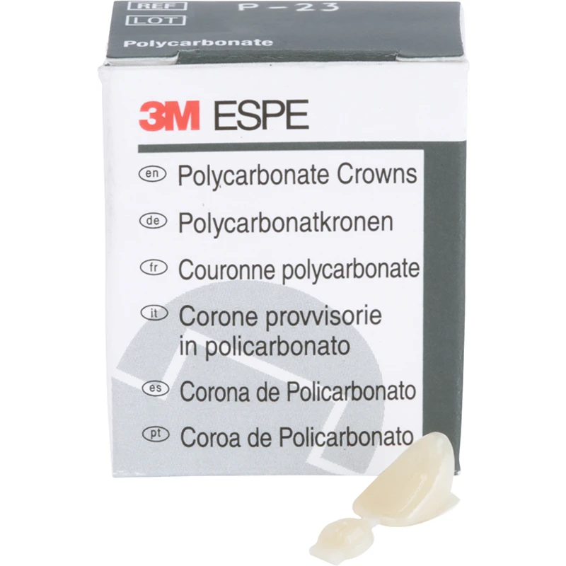 Polycarbonat-Kronen  Packung  5 Stück Nr. 23