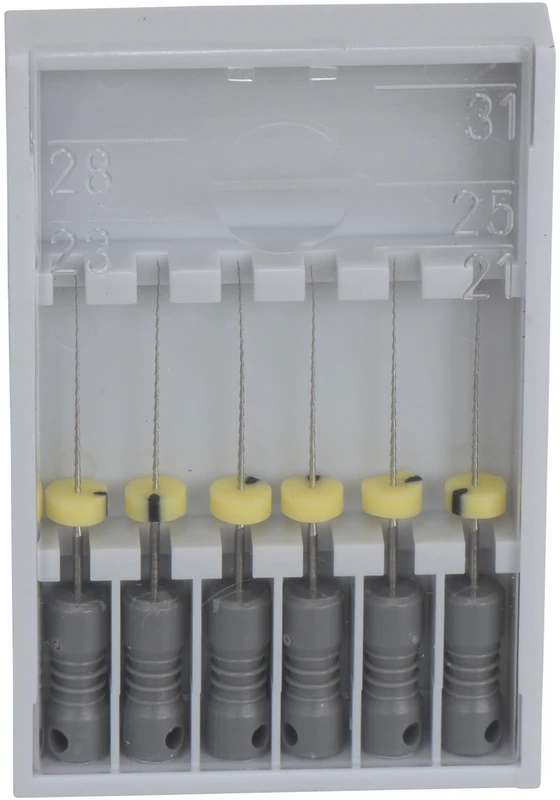 Hedströmfeilen 174  Packung  6 Stück schwarz, 21 mm ISO 008