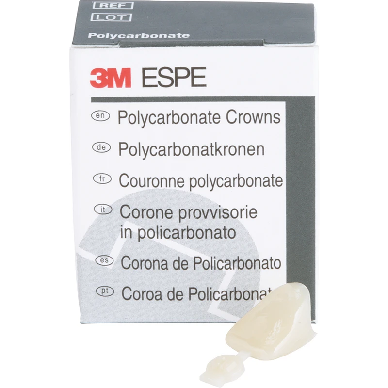 Polycarbonat-Kronen  Packung  5 Stück Nr. 18