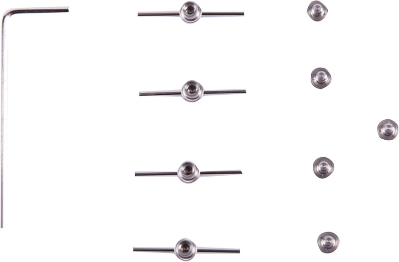 Befestigungsteile  Packung  4 Befestigungsteile mit Schrauben