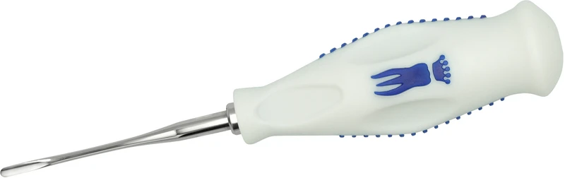 PeriLux dual-edge   Stück  invert gebogen, 3 mm, ErgoTouch weiß