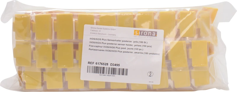 XIOS Sensorhalter  Packung  100 Stück gelb