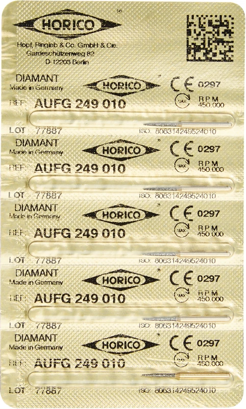 Diamant AuFG 249  Packung  5 Stück FG, Figur 249, ISO 010
