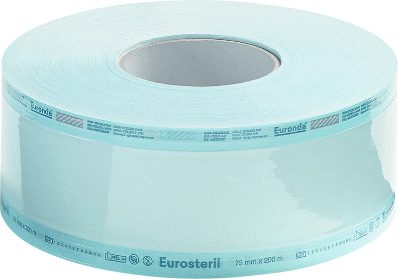 Eurosteril Pro Sterilisationsfolie   Rolle  200 m, 75 mm