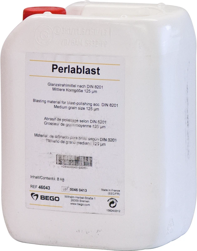 Perlablast®  Packung  8 kg 125 µm