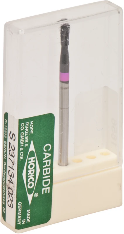 HM-Fräser 237  Stück  schwarz besch., Querhieb, rosa fein, schnittfr., HP, Figur S237, 6 mm, ISO 023