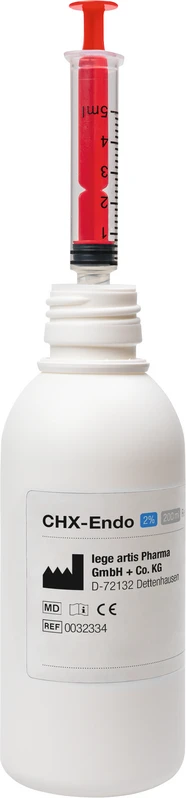 CHX-Endo 2%  Flasche  200 ml Reinigungslösung mit ESD-Entnahmesystem