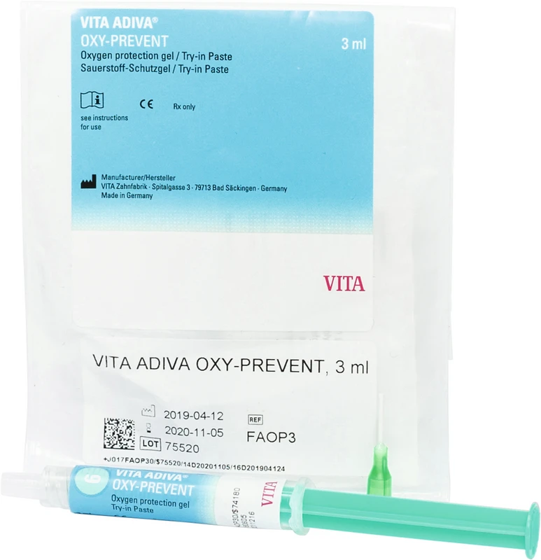 VITA ADIVA® COMPONENTS  Spritze  3 ml Oxy-Prevent, Zubehör