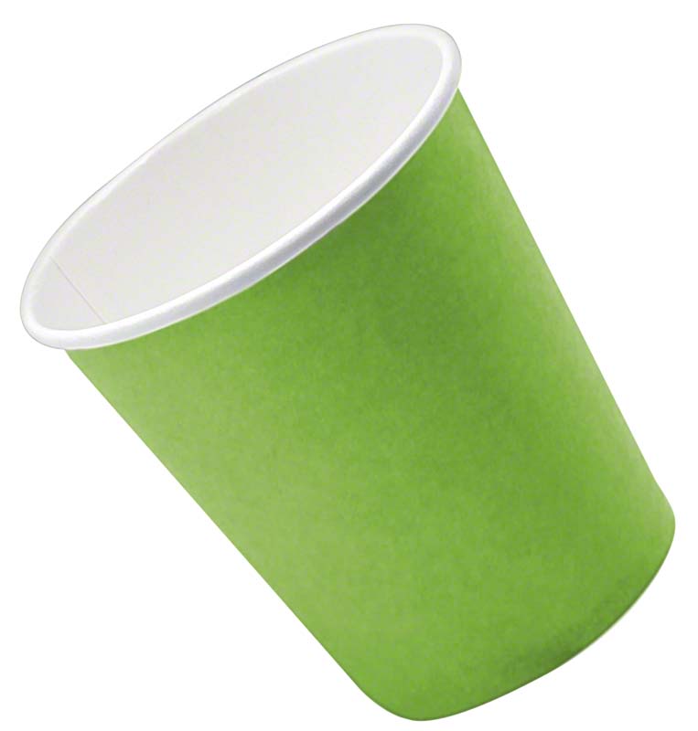 smart Mundspülbecher Hartpapier  Karton  1.000 Stück grün