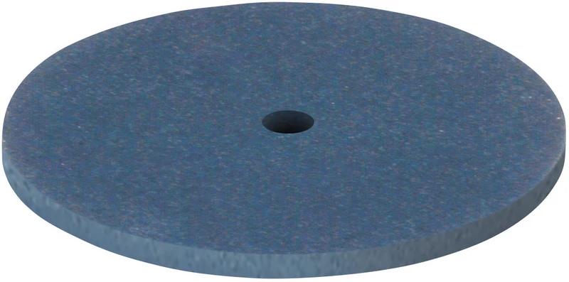 EVE CHROM PLUS  Packung  10 Stück unmontiert, blau mittel, Figur 371 Scheibe, 22 x 1 mm