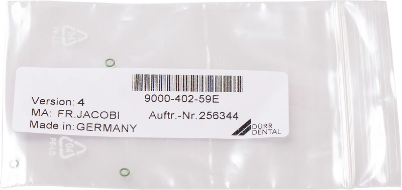 O-Ring  Packung  5 Stück 2 x 0,5mm FKM