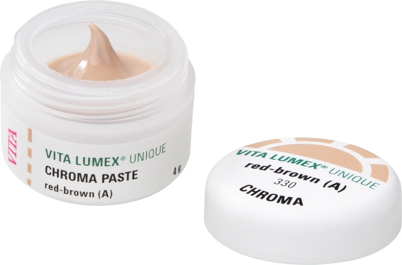 VITA LUMEX® UNIQUE   Dose  4 g Paste chroma red-brown