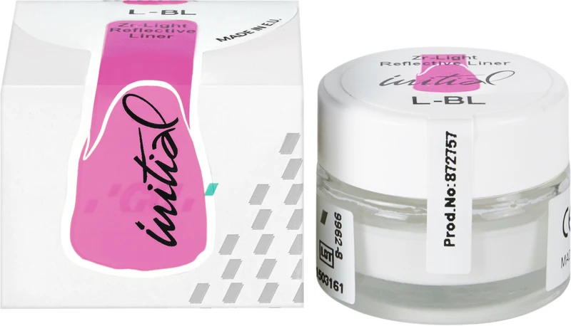 GC Initial IQ Layering-over-Zircon  Dose  3 g Paste Light Reflective liner BL
