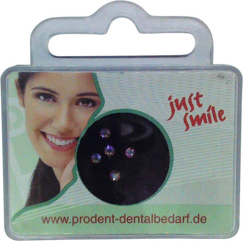 prodental Jewels  Packung  5 Stück rainbow, Ø 2 mm