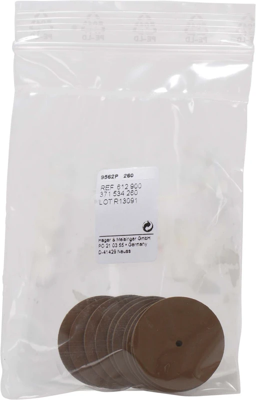 Modellgusspolierer 9562  Packung  10 Stück unmontiert, braun sehr hart, Figur 371, 1,2 mm, ISO 220