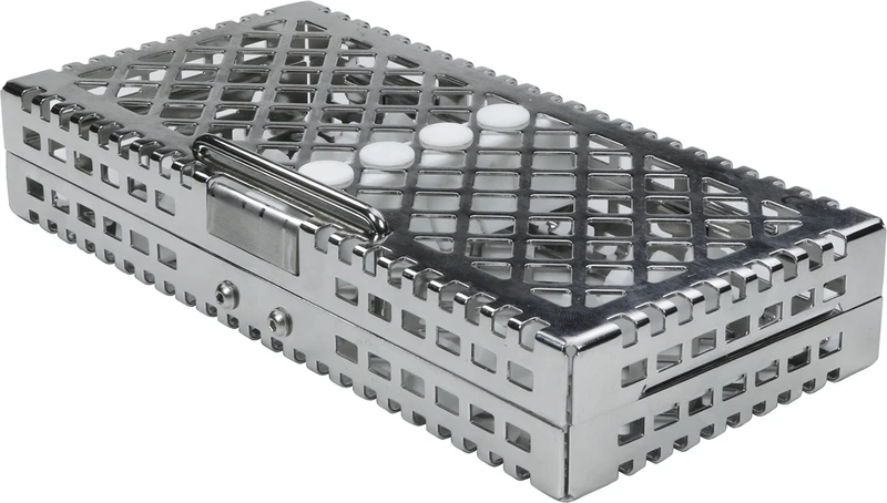 Steri-Wash-Trays  Stück  190 x 92 x 34 mm weiße Silikone, für 6 Instrumente