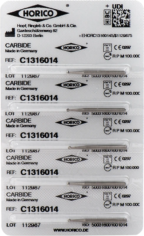 HM-Bohrer C1  Packung  5 Stück FGXL, Figur 001, ISO 014