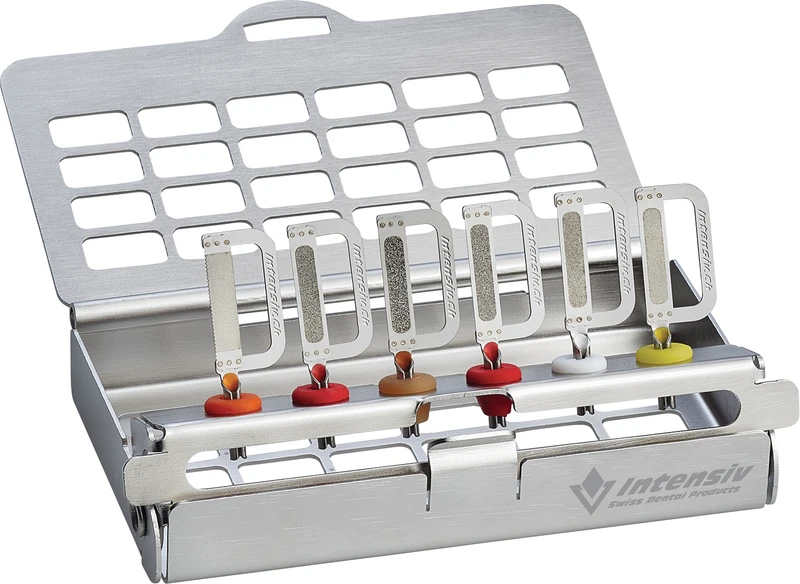 Intensiv Ortho-Strips Tray 400  Set  1 Tray, 1 Opener Strip, 5 Central Strips