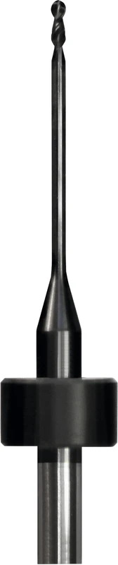 CAD\CAM-Fräser Dentsply Sirona \ Inlab® \ MCX5   Stück  schwarze Beschichtung, Kopf-Ø 1 mm, Schaft-Ø 3 mm, Gesamtlänge: 43 mm