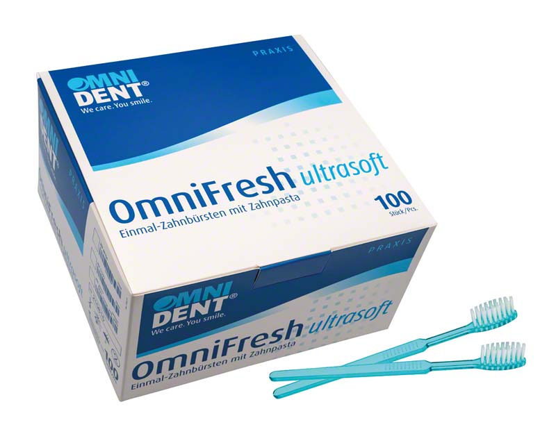 OmniFresh Ultrasoft  Karton  100 Stück mint