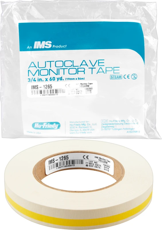 IMS Makierungsbänder  Rolle  IMS-1265 gelb