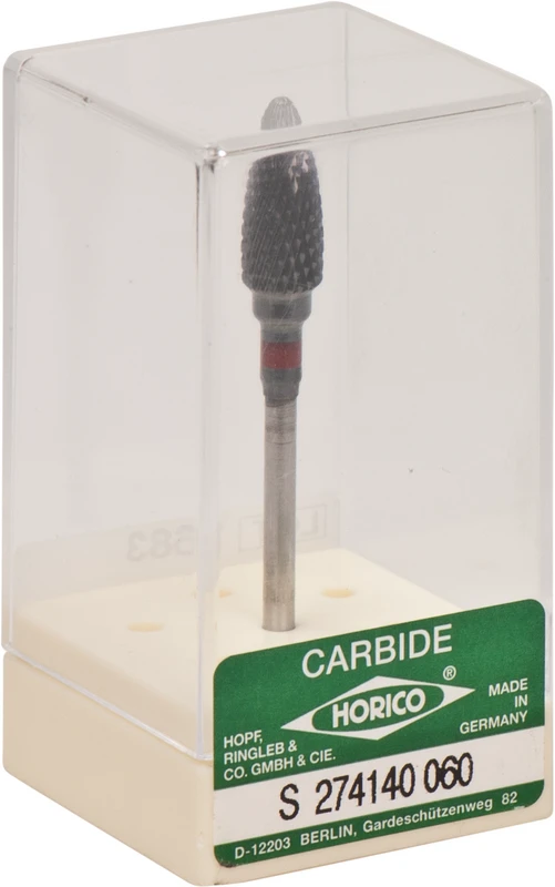 HM-Fräser 274  Stück  schwarz beschichtet, Kreuzverzahnung, rot fein, HP, Figur S274, 14 mm, ISO 060