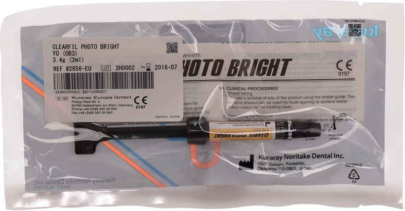 CLEARFIL PHOTO BRIGHT  Spritze  3,4 g OB3