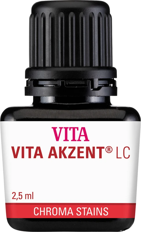 VITA AKZENT® LC  Flasche  2,5 ml Malfarben chroma stains graubraun