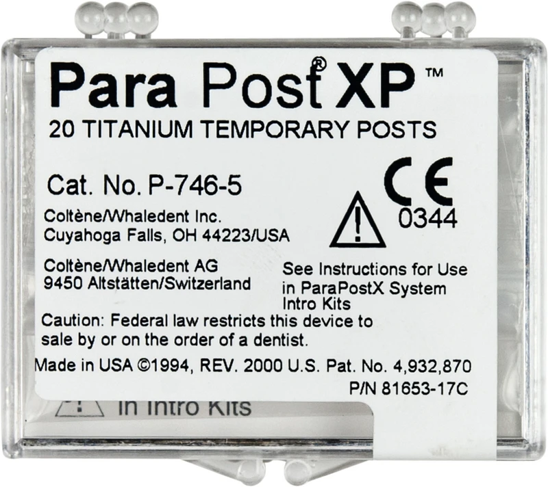 ParaPost® XP Temporärstifte  Packung  20 Stück Gr. 5
