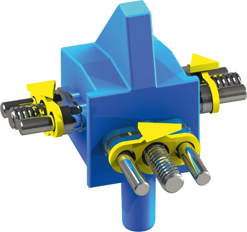 VECTOR® 730 nach Bertoni  Packung  2 Stück VECTOR 730, (B x H x L) 17 x 2,8 x 15,5 mm, Dehnung frontal 5,5 mm, Dehnung transversal 2 x 3,5 mm