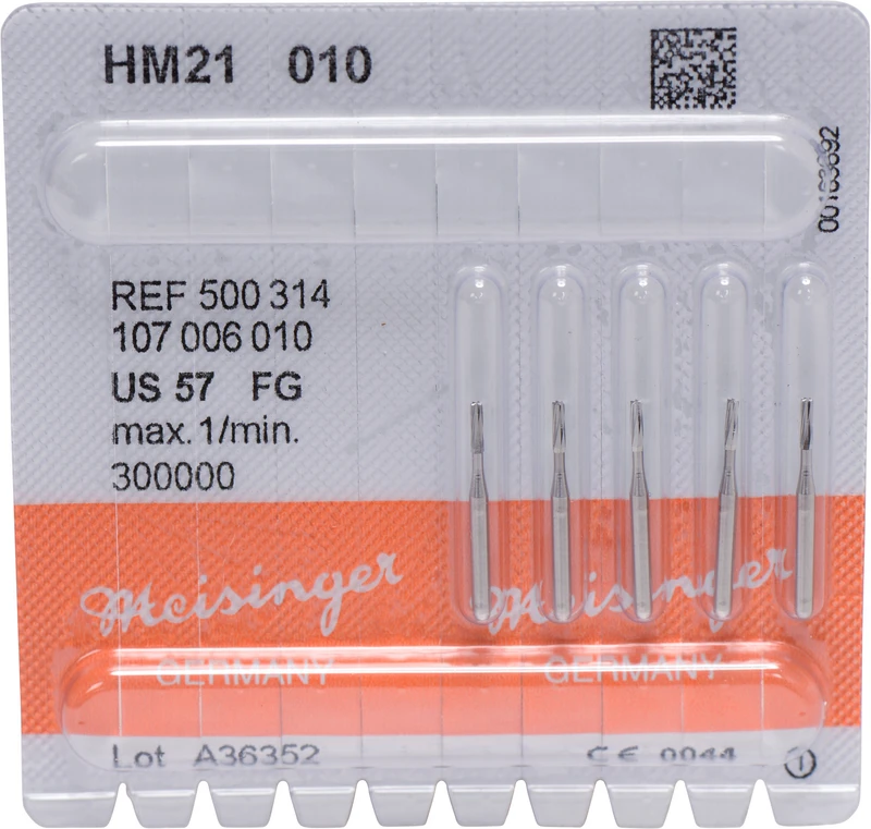 HM-Bohrer 21  Packung  5 Stück FG, Figur 107, 4,1 mm, ISO 010