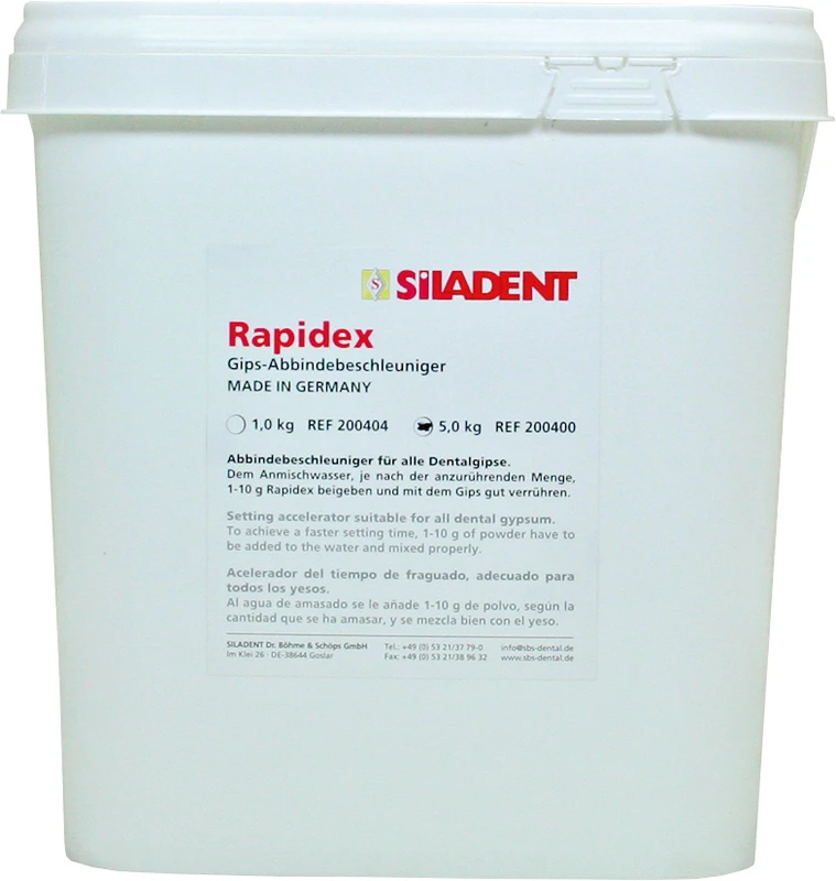 Rapidex  Eimer  5 kg Abbindebeschleuniger