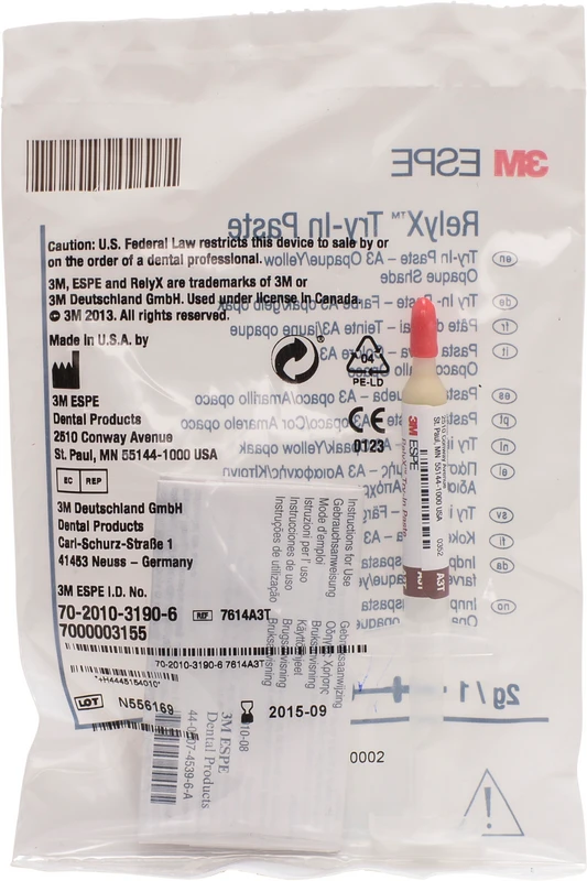 RelyX Try-In Paste  Spritze  2 g Try-In Paste A3