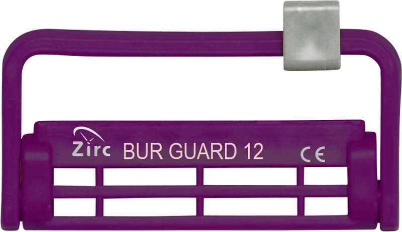 Steri-Bur Guards  Stück  für 12 Instrumente, pflaume, 7,3 x 3,9 x 1 cm