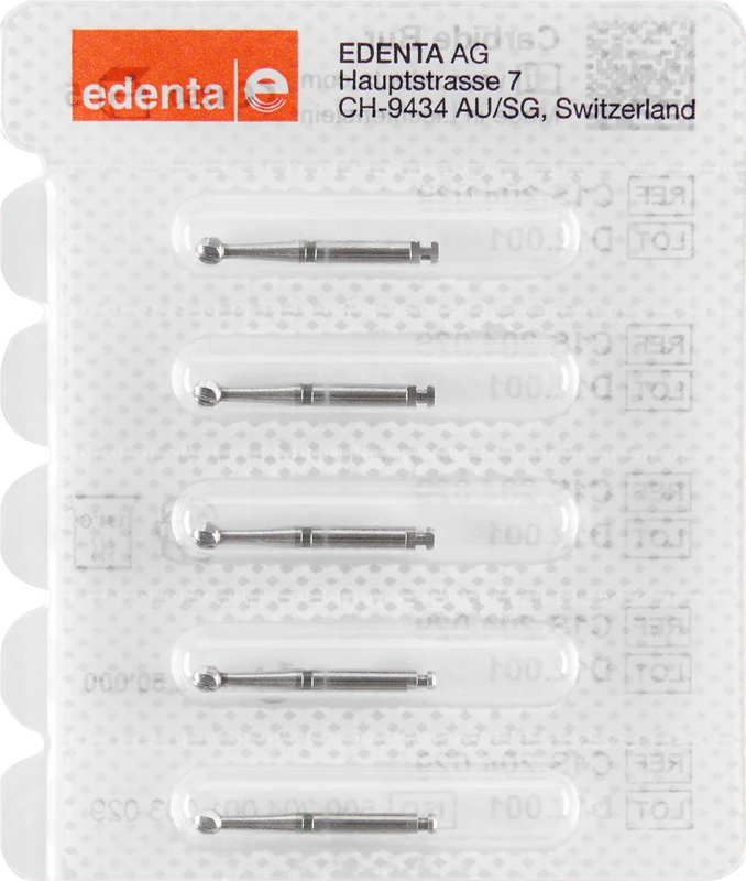 HM-Bohrer C1S  Packung  5 Stück grün, RA, Figur 001, ISO 029