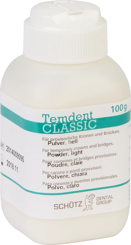 Temdent® CLASSIC  Dose  100 g Pulver hell