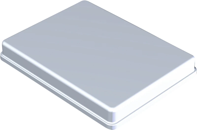 ALUMINIUM TRAY  Stück  Cover silber