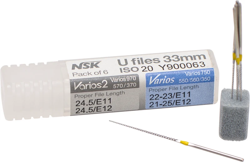 Endofeilen  Packung  6 Stück 33 mm, ISO 020, für Varios