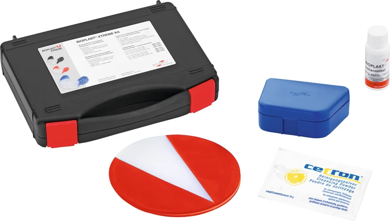 BIOPLAST® XTREME  Kit  5 mm BIOPLAST XTREME-Folie blau, Zubehör