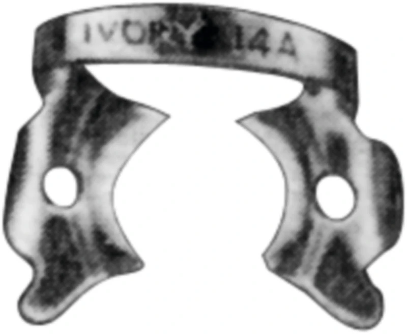 Kofferdam-Klammern  Stück  Klammer Nr. 14A