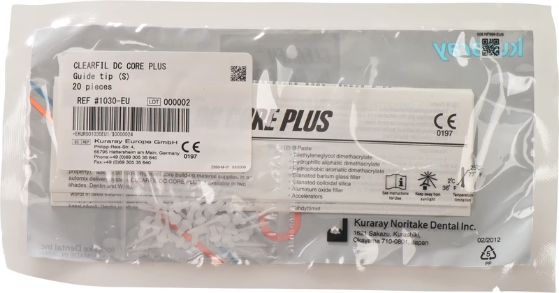 CLEARFIL DC CORE PLUS Tips  Packung  20 Front Tips S