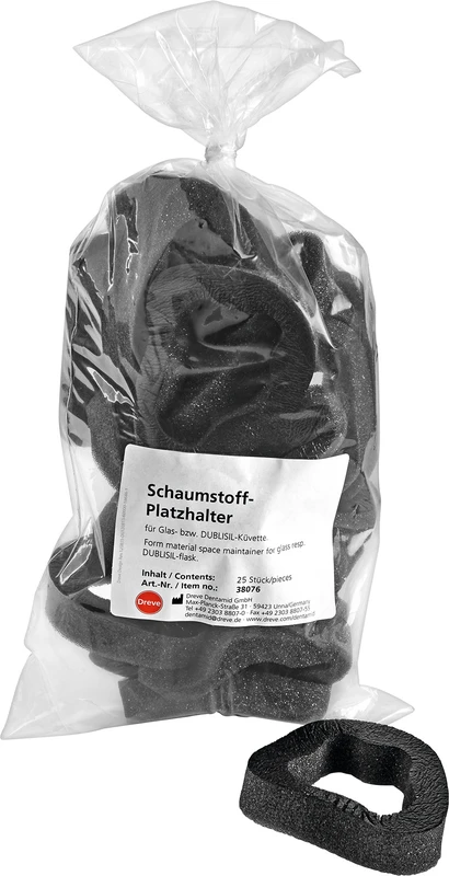Schaumstoffplatzhalter  Packung  25 Platzhalter